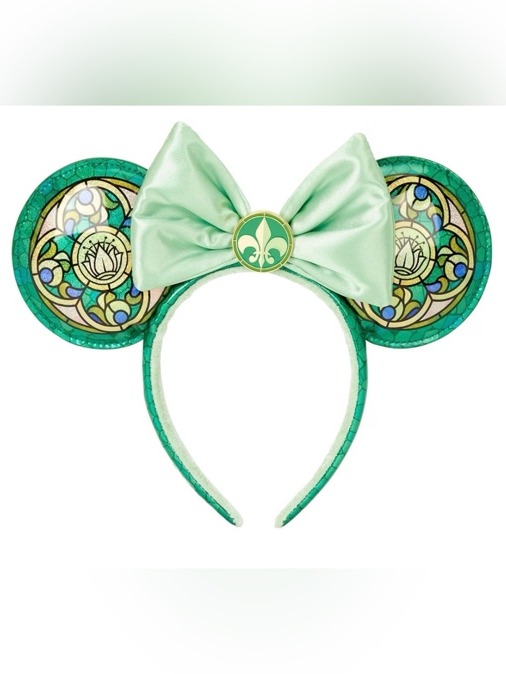 NEW Loungefly Disney Princess
Stained Glass Collection: Tiana Ears
+ Dust Cover